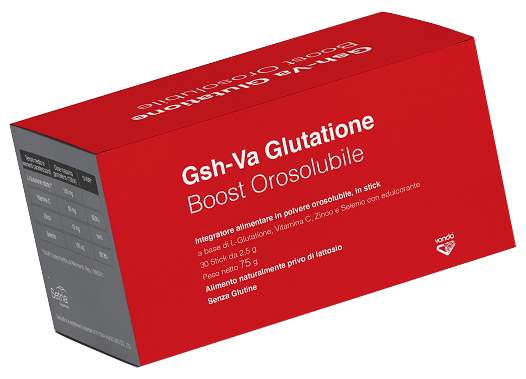 GSH VA GLUTATIONE BOOST 30 STICK OROSOLUBILI - Farmacia Murachelli Di Putelli dr. Giovanni