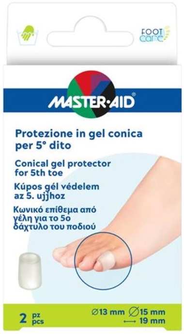PROTEZIONE CONICA MASTER-AID FOOTCARE 5 DITO 2 PEZZI C3 - Farmacia Murachelli Di Putelli dr. Giovanni