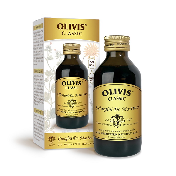 OLIVIS CLASSIC LIQUIDO ALCOLICO 100 ML - Farmacia Murachelli Di Putelli dr. Giovanni