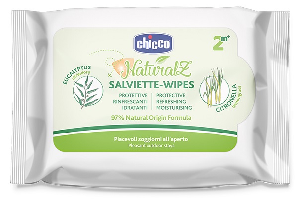 CHICCO ZANZA SALVIETTE NATURALE 20 PEZZI - Farmacia Murachelli Di Putelli dr. Giovanni
