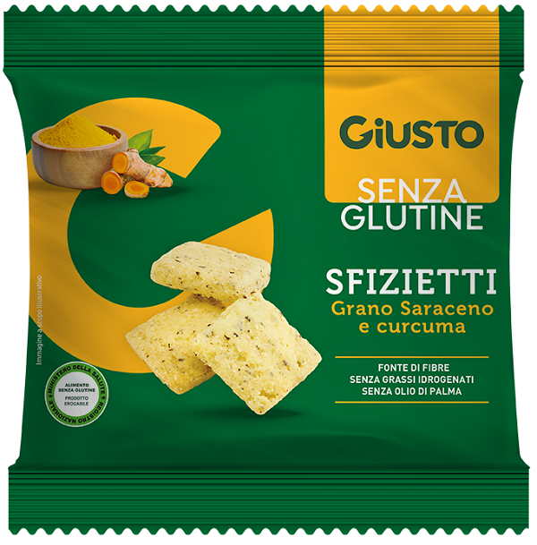 GIUSTO SENZA GLUTINE SFIZIETTI GRANO SARACENO 40 G - Farmacia Murachelli Di Putelli dr. Giovanni