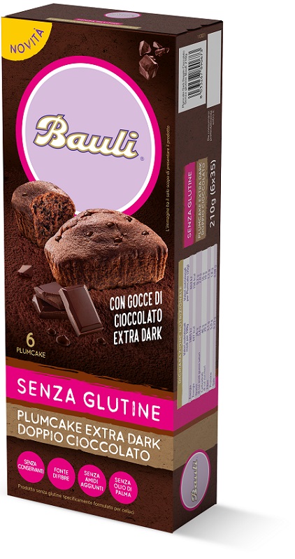 DORIA PLUMCAKE EXTRA DARK DOPPIO CIOCCOLATO 6 PEZZI DA 35 G - Farmacia Murachelli Di Putelli dr. Giovanni