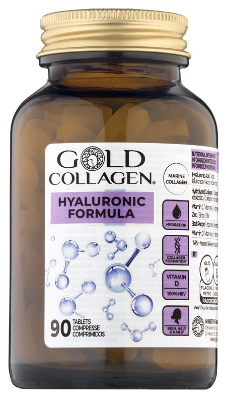 GOLD COLLAGEN HYALURONIC 90 COMPRESSE - Farmacia Murachelli Di Putelli dr. Giovanni
