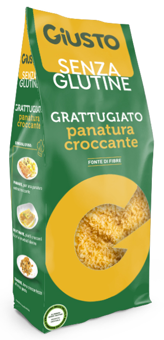GIUSTO SENZA GLUTINE GRATTUGIATO PANATURA CROCCANTE 200 G - Farmacia Murachelli Di Putelli dr. Giovanni