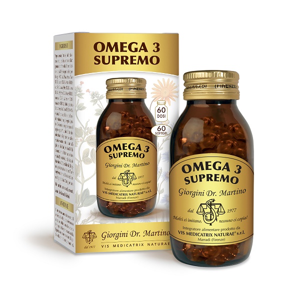 OMEGA 3 SUPREMO 60 SOFTGEL - Farmacia Murachelli Di Putelli dr. Giovanni