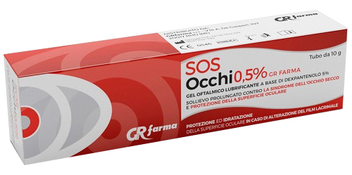 GEL OFTALMICO LUBRIFICANTE DEXPANTENOLO 5% SOS OCCHI 0,5% 10 G - Farmacia Murachelli Di Putelli dr. Giovanni