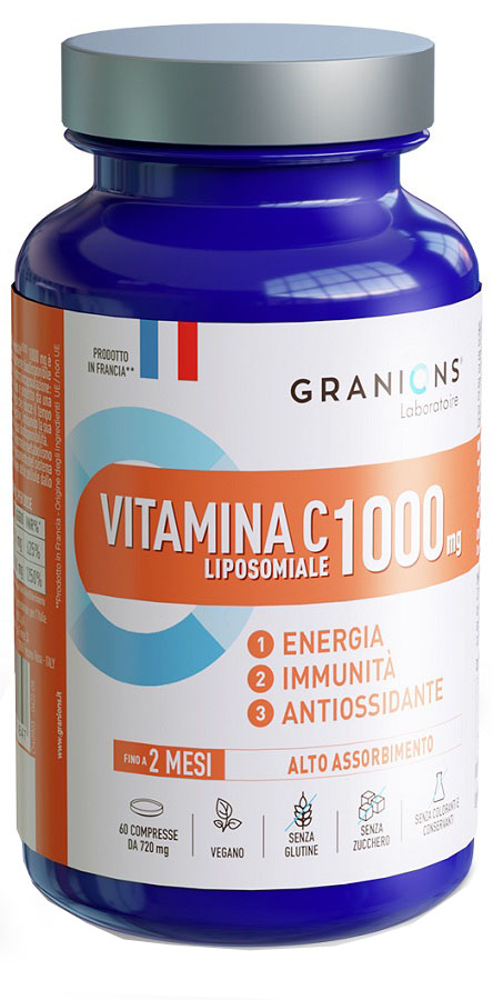 GRANIONS VITAMINA C LIPOSOMIALE 1000MG 60 COMPRESSE - Farmacia Murachelli Di Putelli dr. Giovanni