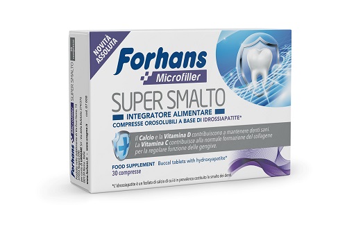 FORHANS MICROFILLER SUPER SMALTO 30 COMPRESSE OROSOLUBILI - Farmacia Murachelli Di Putelli dr. Giovanni