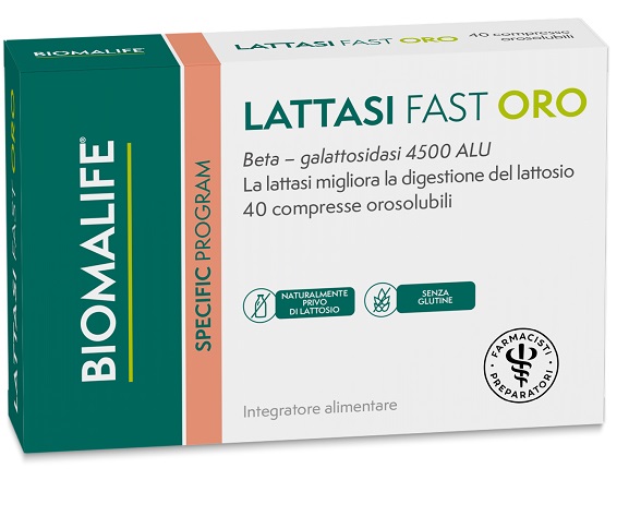 LATTASI FAST ORO 40 COMPRESSE - Farmacia Murachelli Di Putelli dr. Giovanni