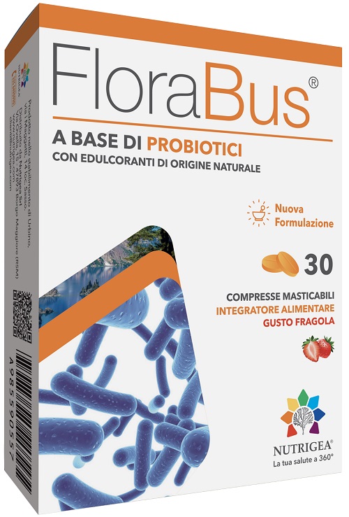 FLORABUS 30 COMPRESSE MASTICABILI - Farmacia Murachelli Di Putelli dr. Giovanni