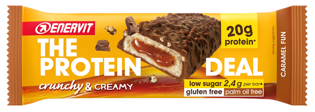 THE PROTEIN DEAL CARAMEL FUN BARRETTA 55 G - Farmacia Murachelli Di Putelli dr. Giovanni