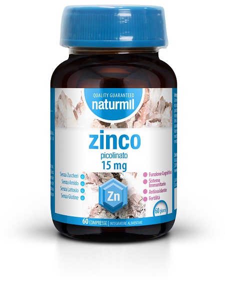 ZINCO PICOLINATO 15MG 60 COMPRESSE - Farmacia Murachelli Di Putelli dr. Giovanni