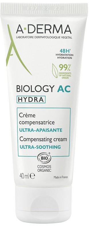 ADERMA BIOLOGY AC HYDRA CREMA COMPENSATRICE ULTRA LENITIVA 40 ML - Farmacia Murachelli Di Putelli dr. Giovanni