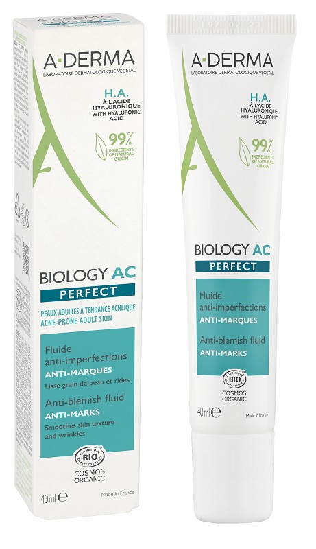 ADERMA BIOLOGY AC PERFECT FLUIDO ANTI IMPERFEZIONI 40 ML - Farmacia Murachelli Di Putelli dr. Giovanni