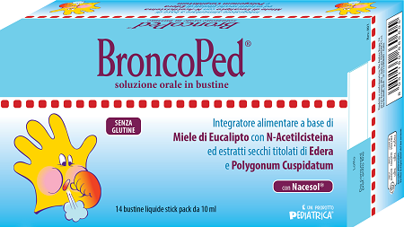 BRONCOPED SOLUZIONE ORALE 14 BUSTINE STICK PACK DA 10 ML - Farmacia Murachelli Di Putelli dr. Giovanni