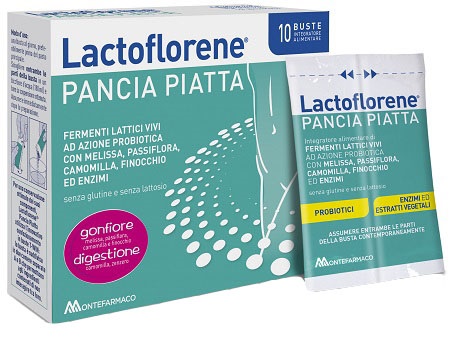 LACTOFLORENE PANCIA PIATTA 10 BUSTINE - Farmacia Murachelli Di Putelli dr. Giovanni