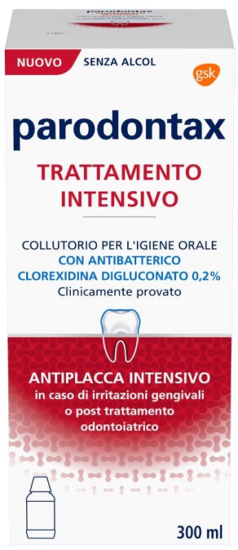 PARODONTAX TRATTAMENTO INTENSIVO CLOREXIDINA 0,2% - Farmacia Murachelli Di Putelli dr. Giovanni
