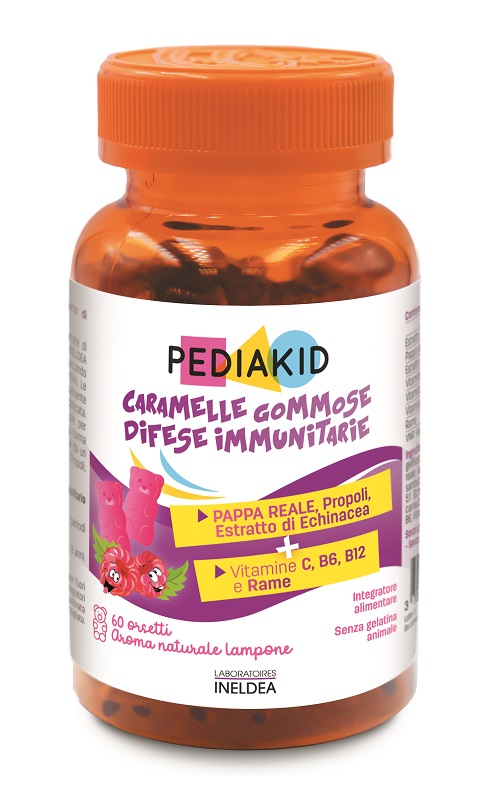 PEDIAKID DIFESE IMMUNITARIE 60 ORSETTI GOMMOSI - Farmacia Murachelli Di Putelli dr. Giovanni