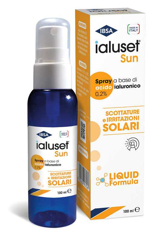 IALUSET SUN SCOTTATURE E IRRITAZIONI SOLARI SPRAY 100 ML - Farmacia Murachelli Di Putelli dr. Giovanni