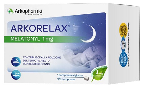 ARKORELAX MELATONYL 120 COMPRESSE - Farmacia Murachelli Di Putelli dr. Giovanni