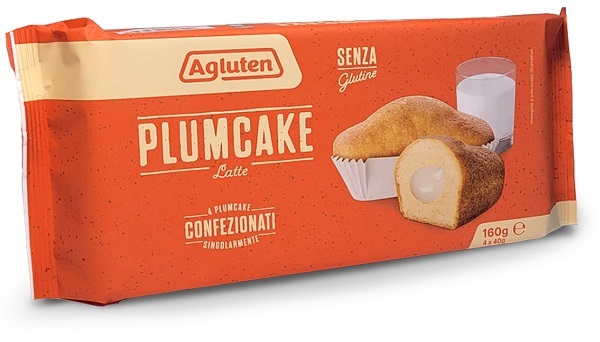 AGLUTEN PLUMCAKE LATTE 4 X 40 G - Farmacia Murachelli Di Putelli dr. Giovanni