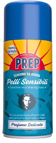 PREP SCHIUMA BARBA PELLI SENSIBILI 300 ML - Farmacia Murachelli Di Putelli dr. Giovanni