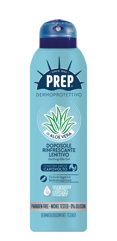 PREP SPRAY DOPOSOLE IDRATANTE ALOE BOV 150 ML - Farmacia Murachelli Di Putelli dr. Giovanni