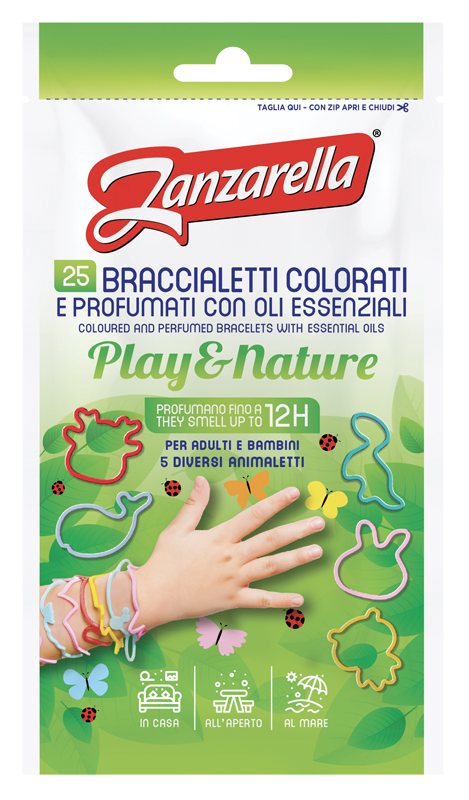 ZANZARELLA BRACCIALETTI PALY&NATURE 25 PEZZI - Farmacia Murachelli Di Putelli dr. Giovanni