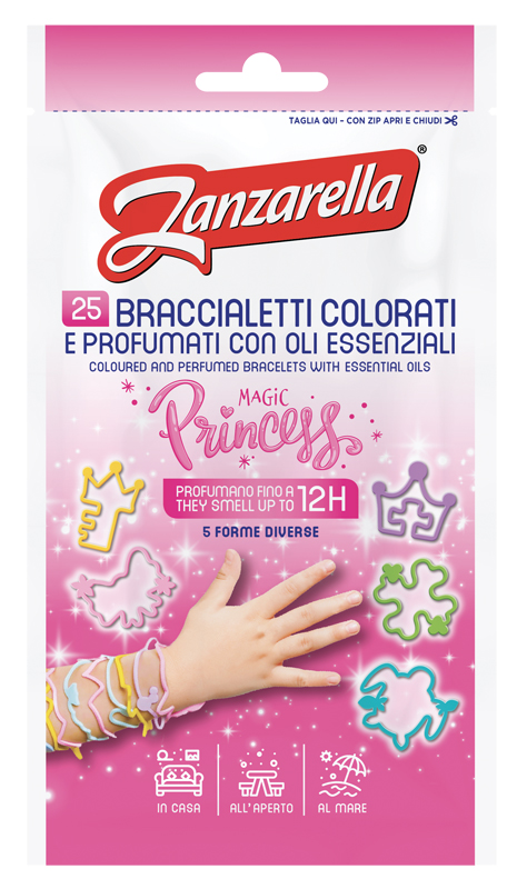 ZANZARELLA BRACCIALETTI PRINCESS 25 PEZZI - Farmacia Murachelli Di Putelli dr. Giovanni
