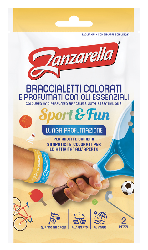 ZANZARELLA BRACCIALETTI SPORT&FUN 2 PEZZI - Farmacia Murachelli Di Putelli dr. Giovanni