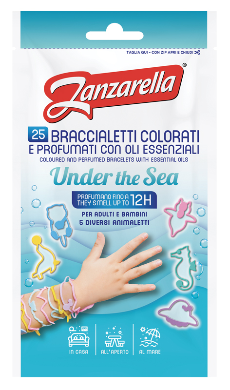 ZANZARELLA BRACCIALETTI UNDER THE SEA 25 PEZZI - Farmacia Murachelli Di Putelli dr. Giovanni
