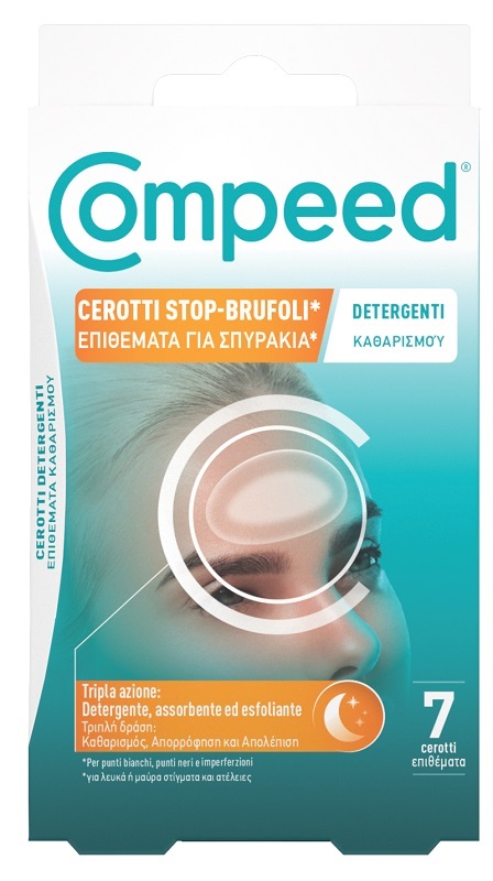 COMPEED CEROTTI STOP BRUFOLI DETERGENTI 7 PEZZI - Farmacia Murachelli Di Putelli dr. Giovanni