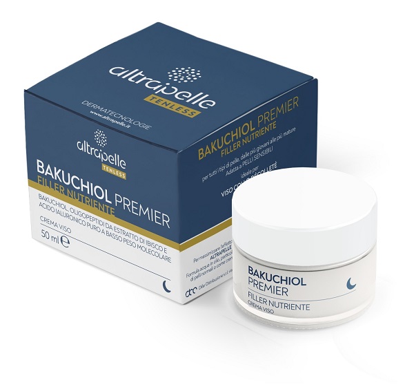 ALTRAPELLE TENLESS CREMA VISO NOTTE BAKUCHIOL PREMIER FILLER NUTRIENTE 50 ML - Farmacia Murachelli Di Putelli dr. Giovanni