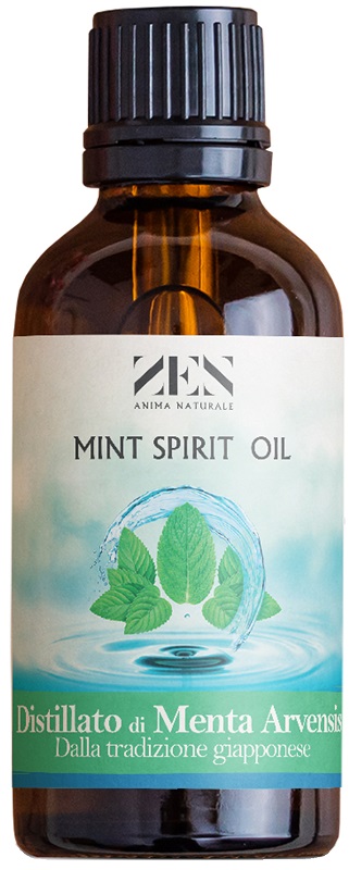 ZEN MINT SPIRIT OIL DISTILLATO DI MENTA ARVENSIS DALLA TRADIZIONE GIAPPONESE 100 ML - Farmacia Murachelli Di Putelli dr. Giovanni