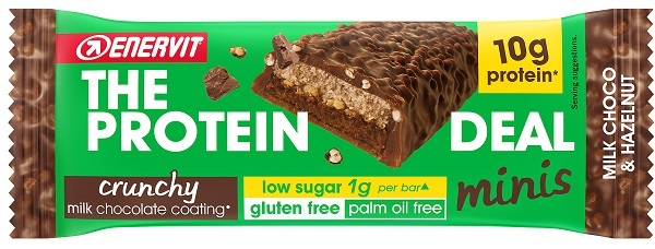 ENERVIT PROTEIN DEAL BAR HAZELNUT 33 G - Farmacia Murachelli Di Putelli dr. Giovanni