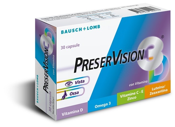 PRESERVISION 3D 30 CAPSULE MOLLI - Farmacia Murachelli Di Putelli dr. Giovanni