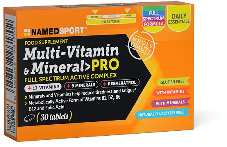 MULTI-VITAMIN&MINERAL PRO 30 COMPRESSE - Farmacia Murachelli Di Putelli dr. Giovanni