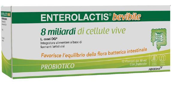 ENTEROLACTIS BEVIBILE 12 FLACONCINI X 10 ML - Farmacia Murachelli Di Putelli dr. Giovanni