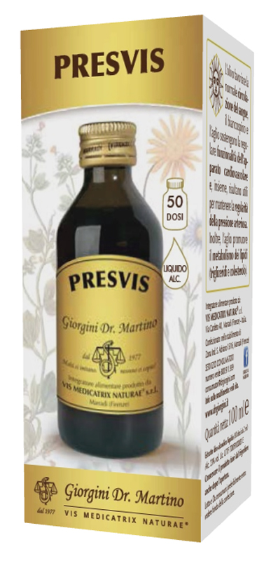 PRESVIS LIQUIDO ALCOOLICO 100 ML - Farmacia Murachelli Di Putelli dr. Giovanni