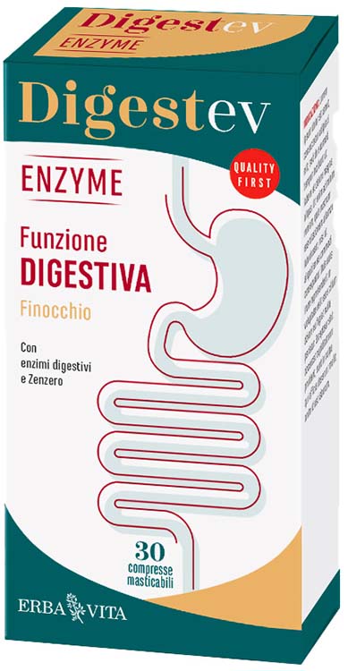 DIGEST EV ENZYME 30 COMPRESSE - Farmacia Murachelli Di Putelli dr. Giovanni