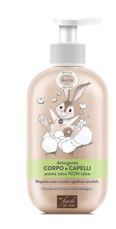 FIOCCHI DI RISO DETERGENTE CORPO CAPELLI TALCO SPECIAL 400 ML - Farmacia Murachelli Di Putelli dr. Giovanni