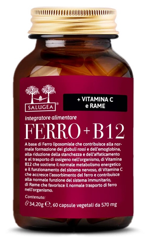 SALUGEA FERRO + B12 60 CAPSULE - Farmacia Murachelli Di Putelli dr. Giovanni