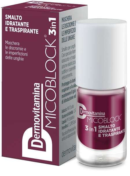 DERMOVITAMINA MICOBLOCK 3IN1 SMALTO IDRATANTE TRASPIRANTE PRUGNA 5 ML - Farmacia Murachelli Di Putelli dr. Giovanni
