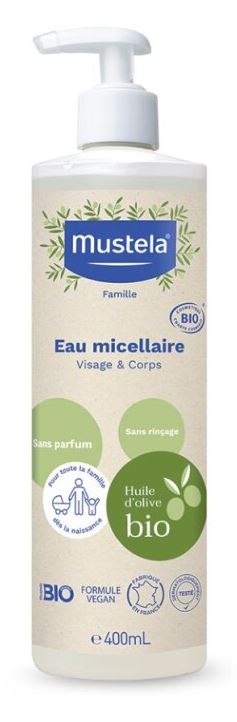 MUSTELA ACQUA MICELLARE BIO 400 ML - Farmacia Murachelli Di Putelli dr. Giovanni