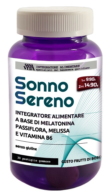 SANAVITA SONNO SERENO 30 GOMMOSE - Farmacia Murachelli Di Putelli dr. Giovanni
