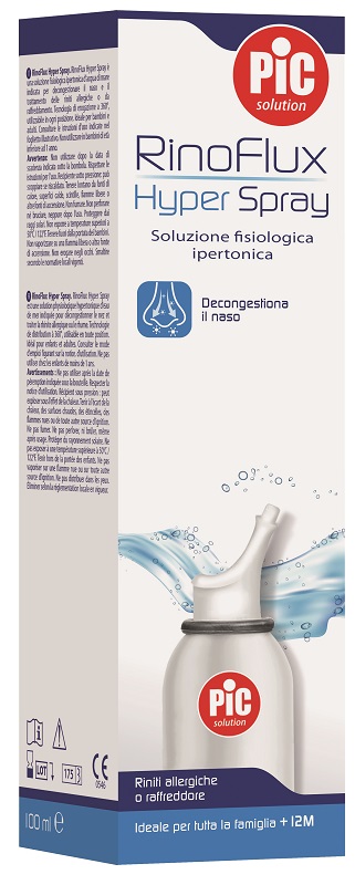 SOLUZIONE SALINA IPERTONICA SPRAY RINOFLUX HYPER PIC 100 ML - Farmacia Murachelli Di Putelli dr. Giovanni