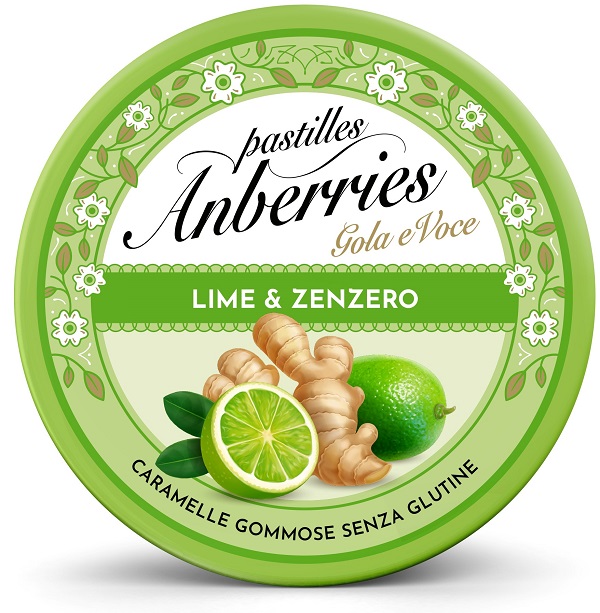 ANBERRIES LIME & ZENZERO 50 G - Farmacia Murachelli Di Putelli dr. Giovanni
