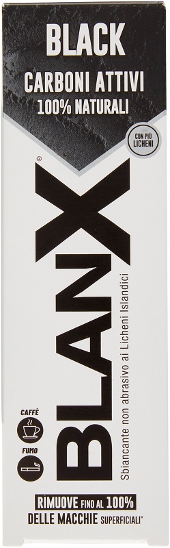 BLANX BLACK CARBONE DENTIFRICIO 75 ML - Farmacia Murachelli Di Putelli dr. Giovanni