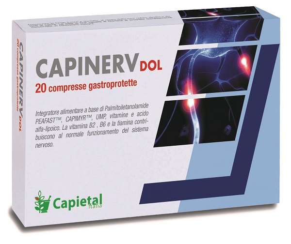 CAPINERV DOL 20 COMPRESSE GASTROPROTETTE - Farmacia Murachelli Di Putelli dr. Giovanni