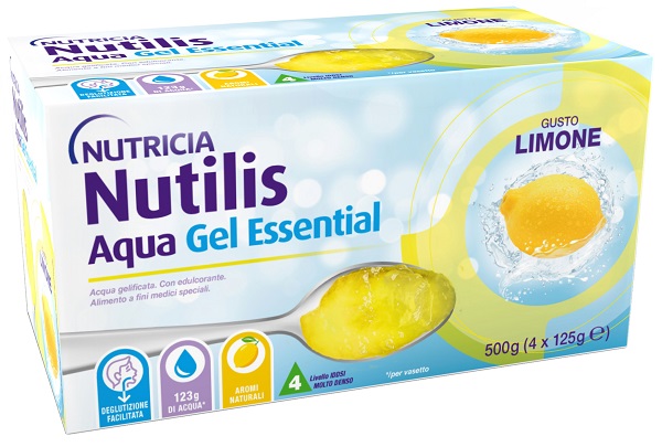 NUTILIS AQUA GEL LIMONE 4 PEZZI DA 125 G - Farmacia Murachelli Di Putelli dr. Giovanni